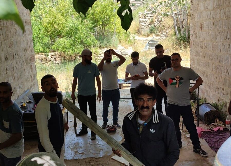 בחסות הצבא: העבריין שהשחית אתר ארכיאולוגי בחאן לבונה - התבצר בו