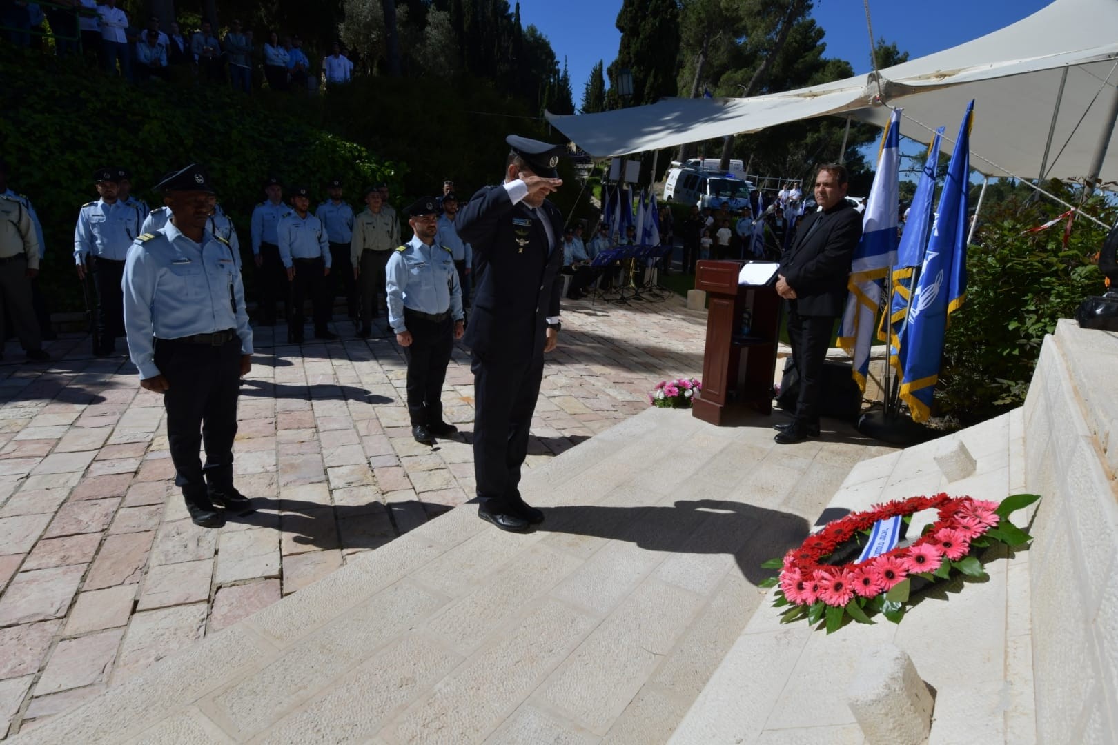 "גם השנה הצטרפו משפחות לשכול": 1,565 שוטרים ושוטרות נפלו מקום המדינה