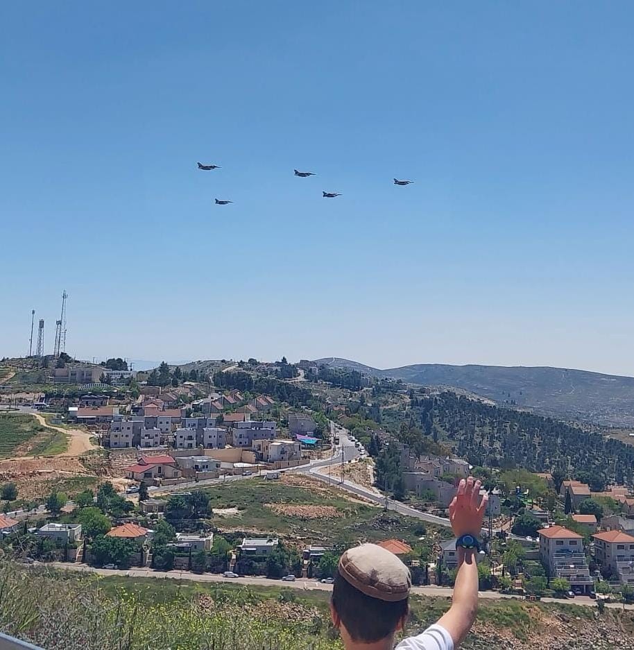 "אין סמלי מזה": המטס הראשון מעל השומרון, בהובלת סא"ל ב' - בן השומרון