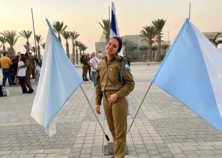 סגן-משנה שקד אסלן ז"ל, הצוערת שהתמוטטה ומתה | צילום: דובר צה"ל