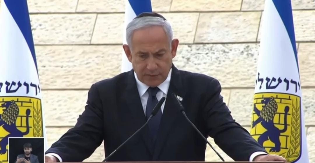 רה"מ נתניהו בטקס הזיכרון בירושלים: "אם הם יכלו - היו רוצחים את כולנו"