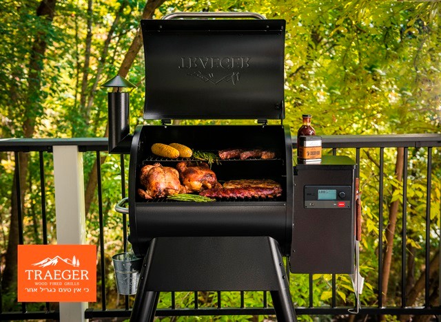 מעשנת בשר מהמותג המוביל בעולם Traeger