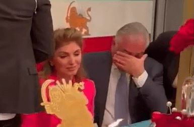 צפו: הזמר הישראלי שגרם ליורש העצר האיראני לבכות מהתרגשות
