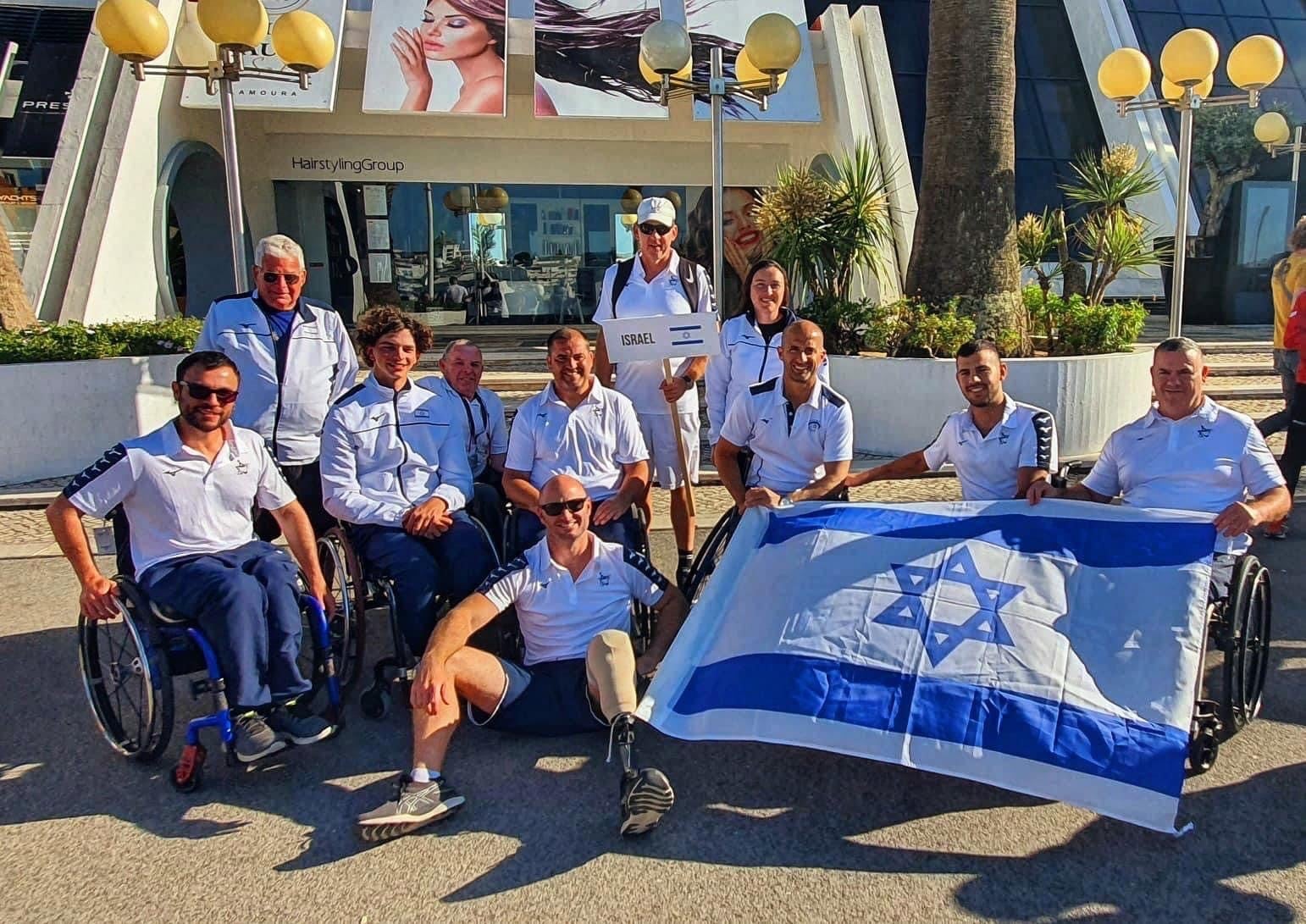 נבחר הטניס של ישראל סגנית אלופת העולם בכסאות גלגלים. צילום: איגוד הטניס