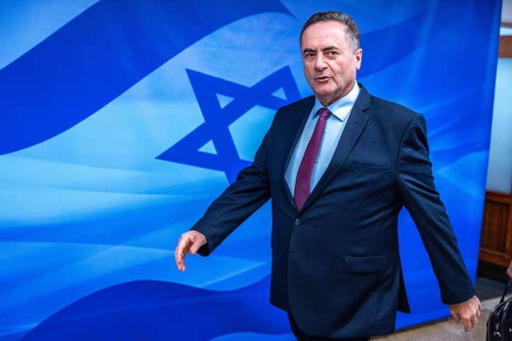 שר האנרגיה והתשתיות, ישראל כ"ץ | צילום: אוליביה פיטוסי, פלאש 90