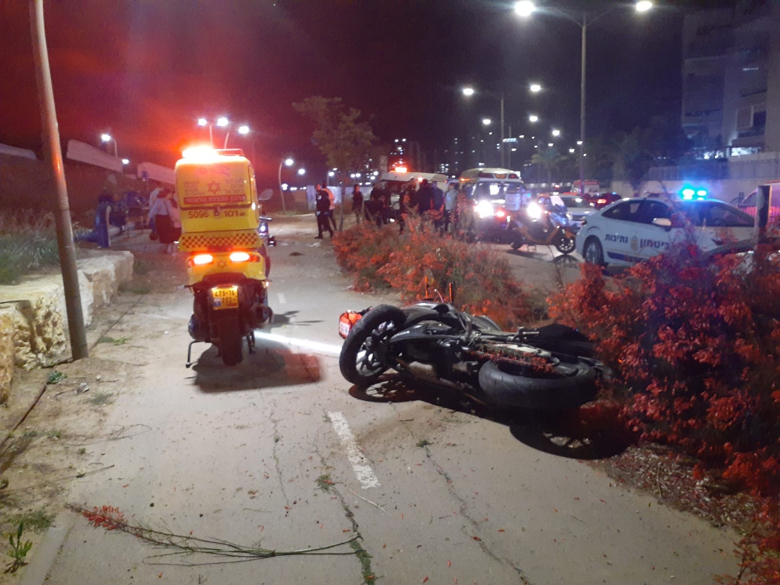 נתיבות: רוכב אופנוע בן 24 נהרג בתאונה