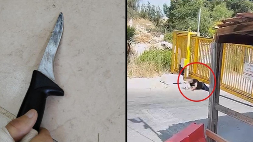 פיגוע בטנא עומרים: המחבל זחל מתחת לשער - ונכנס לישוב עם סכין ביד
