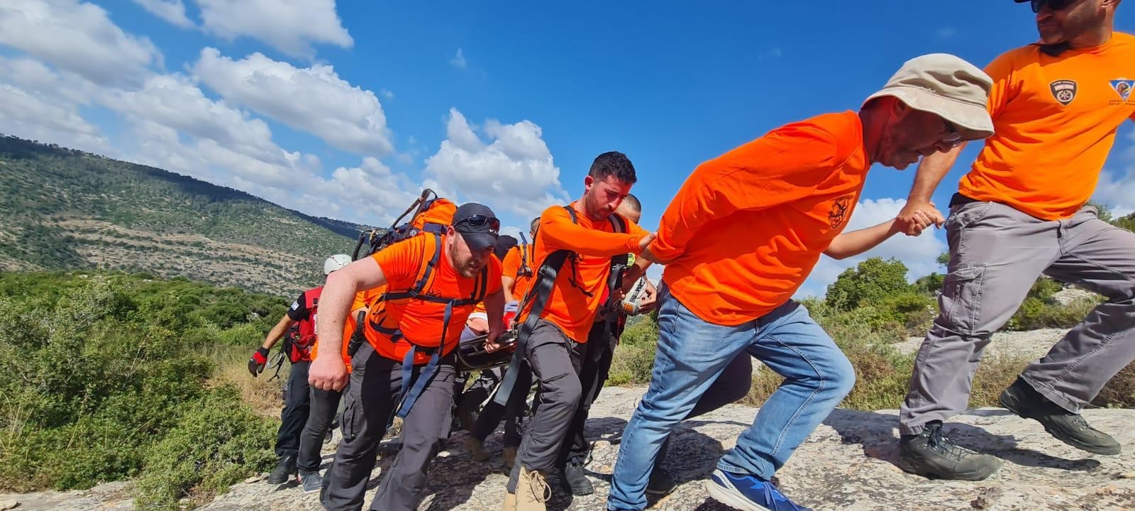 במהלך השבת: מטיילת נחבלה ברגלה בהרי ירושלים וחולצה