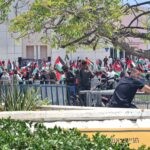 באונ' ת"א ציינו את יום הנכבה, "אם תרצו" הפגינו: "נכבה? חרטא"