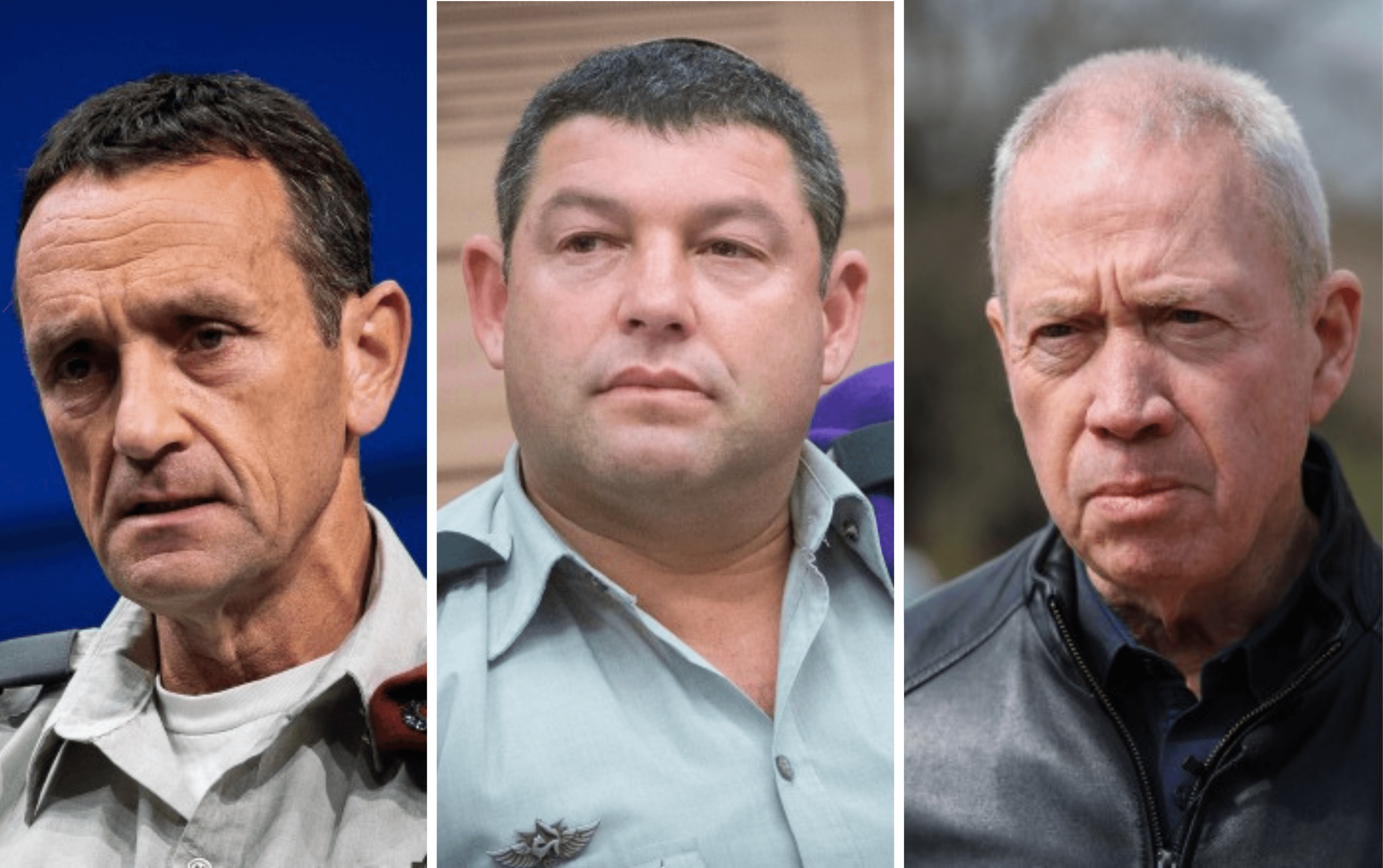 וינטר, גלנט והלוי. צילום" מרים אלסטר, דוד כהן ויהונתן זינדל, פלאש 90.