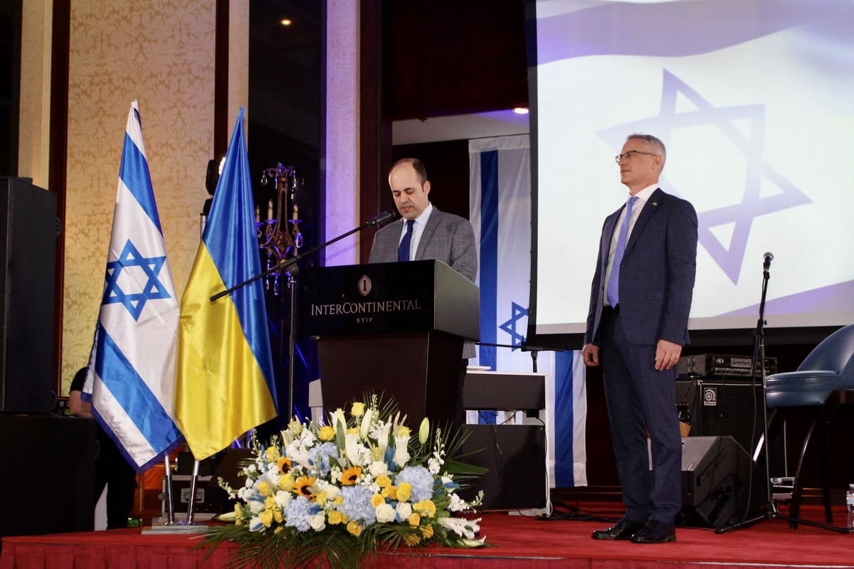 שותפות גורל: חגיגת עצמאות במרחב המוגן בשגרירות ישראל באוקראינה
