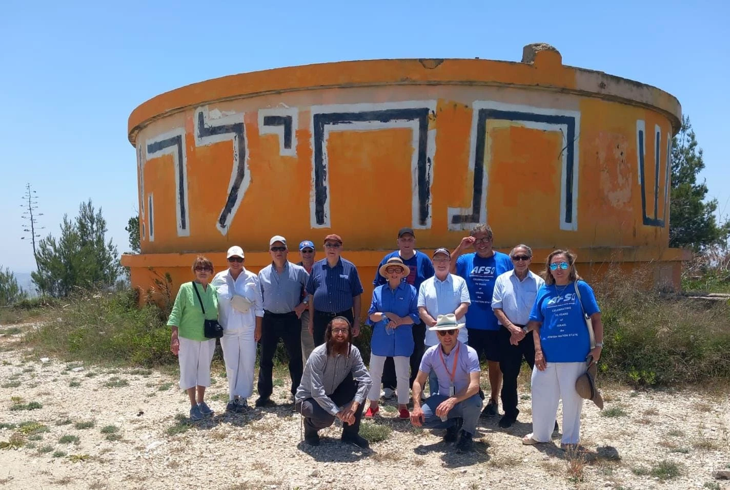 "מקווים שנזכה לראות בבניינה": קבוצה מארה"ב הגיעה לתמוך בישיבת חומש