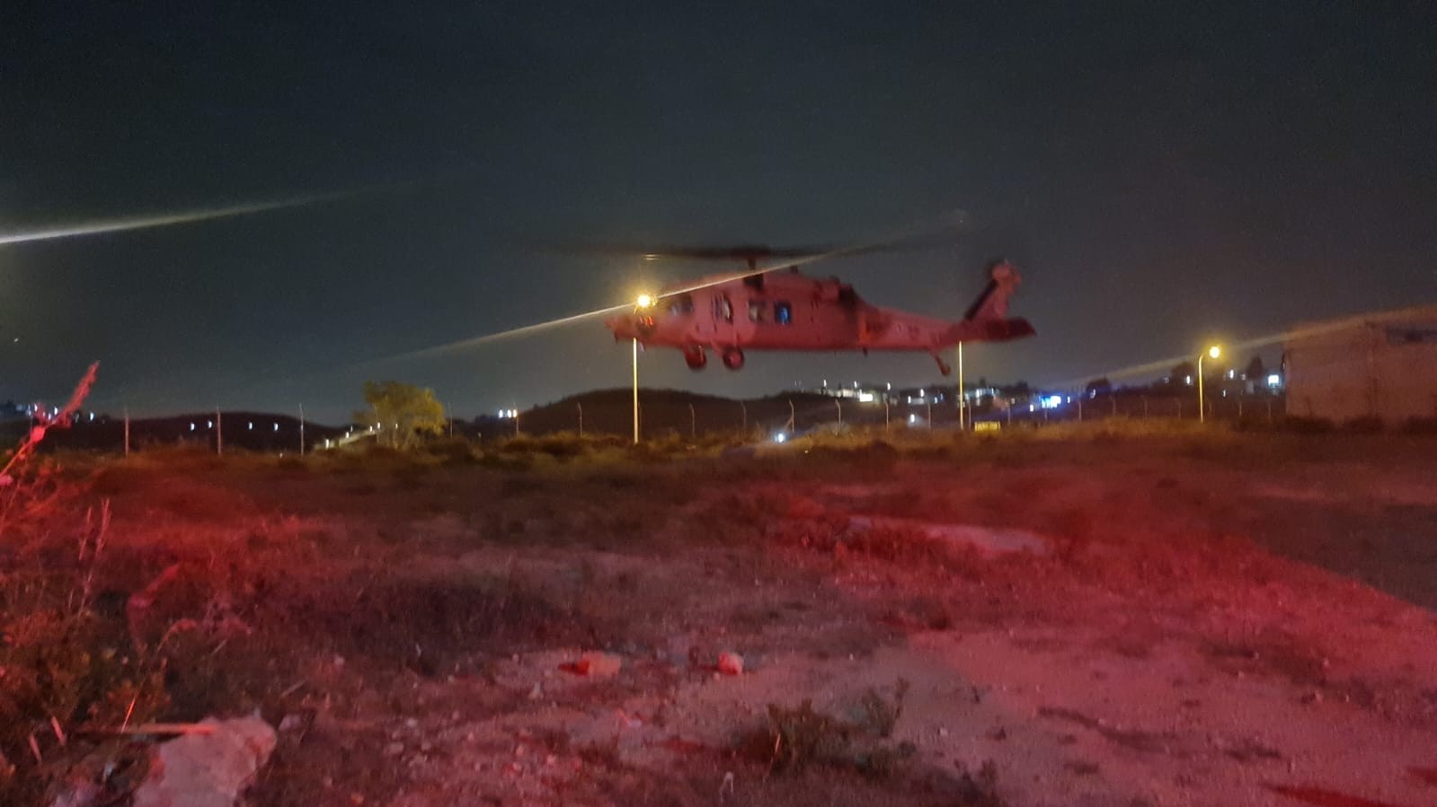 זירת הפיגוע. צילום: דוברות בנימין