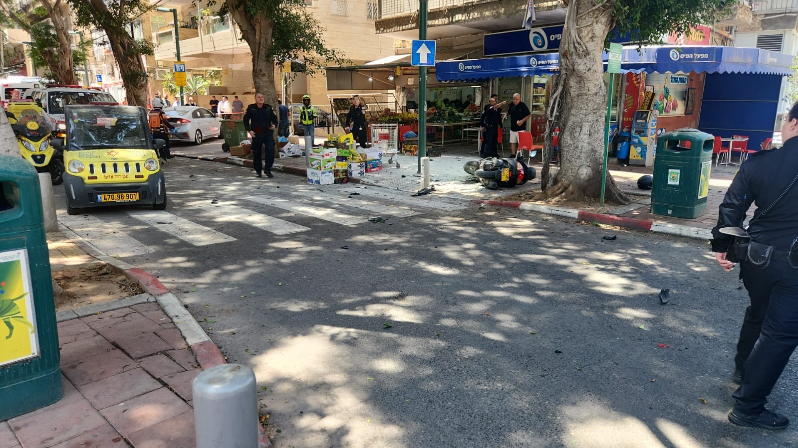 הרקע פלילי: שישה פצועים, בהם אחד באורח קשה, בפיצוץ אופנוע בר"ג