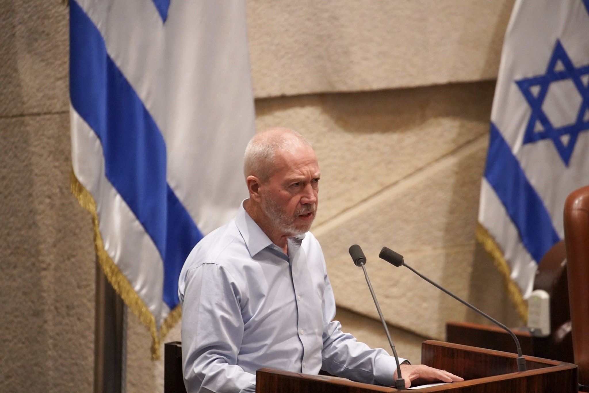 שר הביטחון יואב גלנט | צילום: דני שם טוב דוברות הכנסת