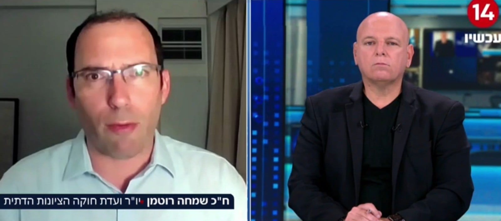 "אני חושב שזה המינימום": ח"כ רוטמן בריאיון על תקרית המגפון בארה"ב