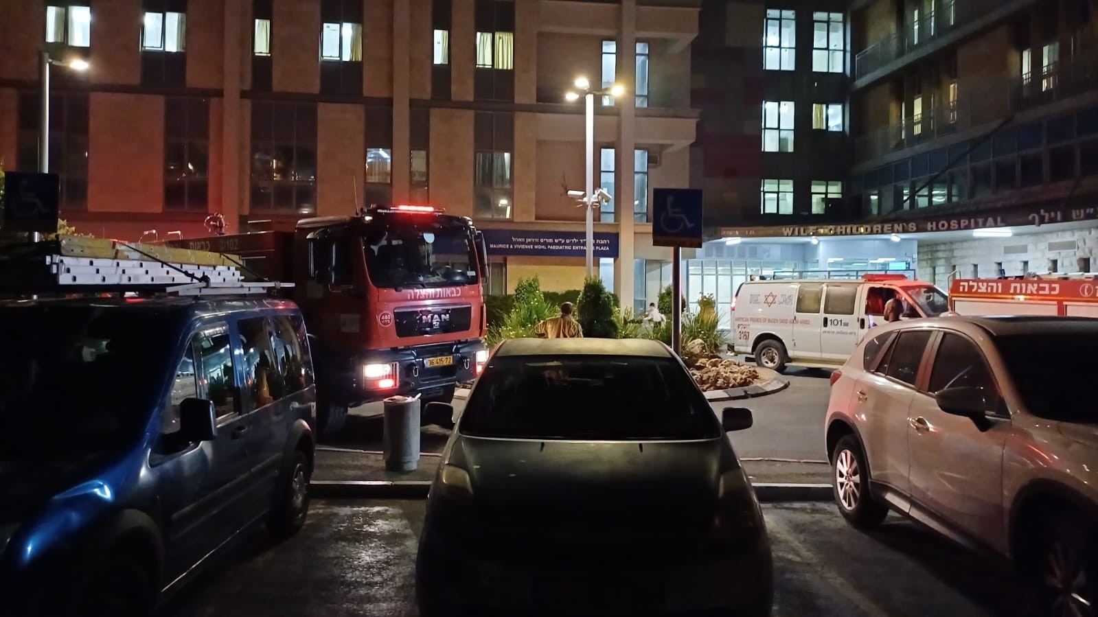 אין נפגעים: שריפה פרצה הערב במיון ילדים בשערי צדק בירושלים