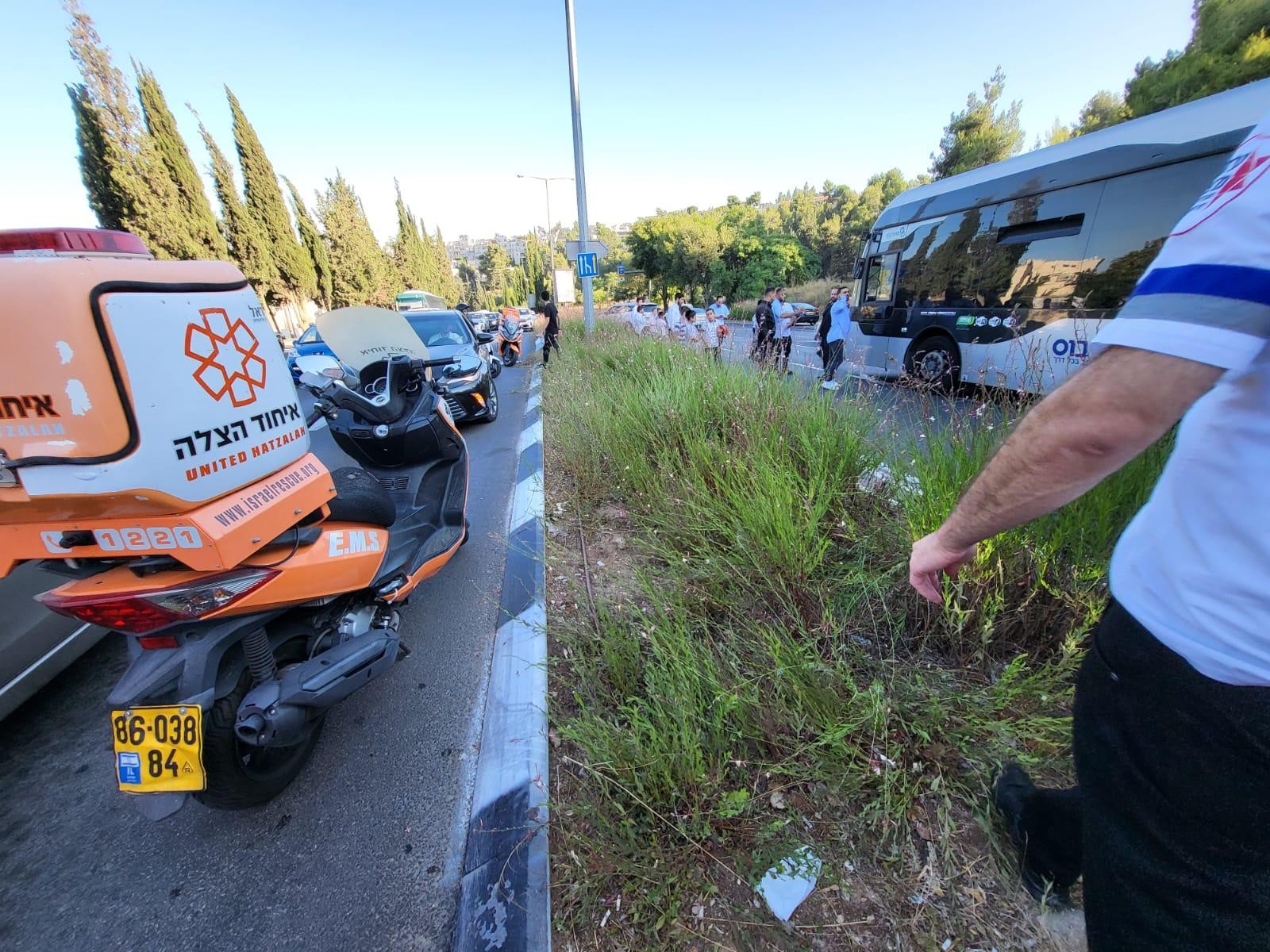ירושלים: ילד בן 8 רכב על קורקינט ונפגע מאוטובוס - מצבו קשה