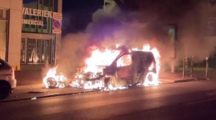 עימותים אלימים בצרפת, ארכיון | צילום: רויטרס