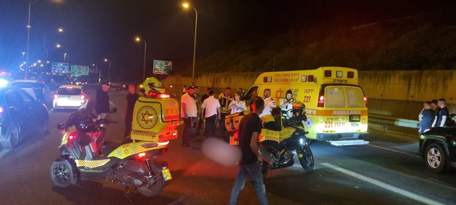 רוכב אופניים ורוכב אופנוע נהרגו בתאונה קטלנית סמוך לפתח תקווה