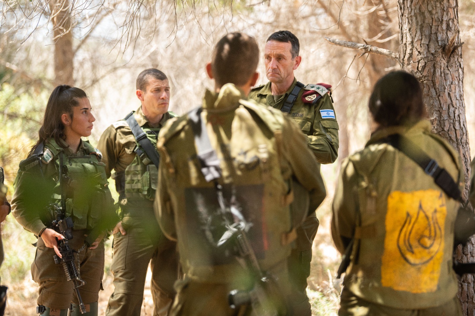 "ערנות ודריכות": הרמטכ"ל ביקר לוחמים בצפון והתייחס לפיגוע בגבול מצרים
