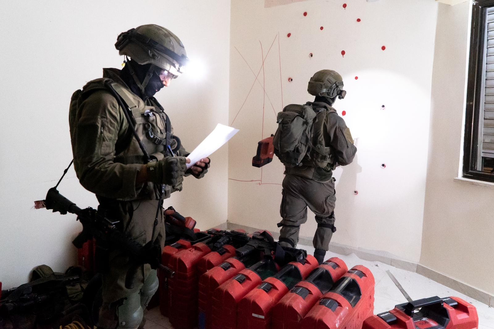 הלחימה בטרור ביו"ש: מעבדת נפץ אותרה ברמאללה