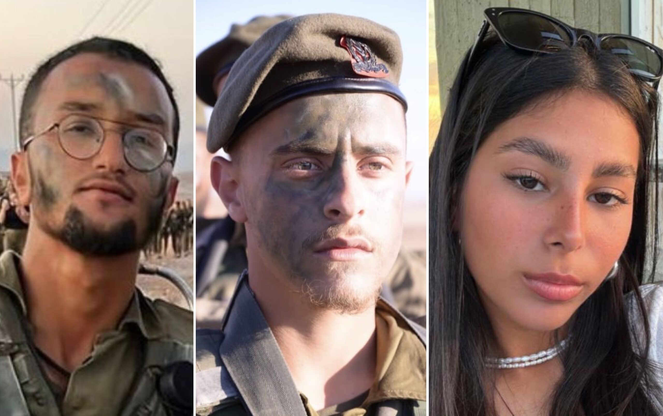 שלושת הלוחמים הי"ד שנהרגו בפיגוע בגבול מצרים | קרדיט: דובר צה"ל
