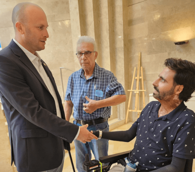 בנוכחות איציק סעידיאן: יום הוקרה להלומי הקרב התקיים בכנסת