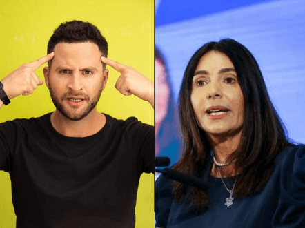 שרת התחבורה מירי רגב, גיא הוכמן | קרדיט: יונתן שאול, ללא