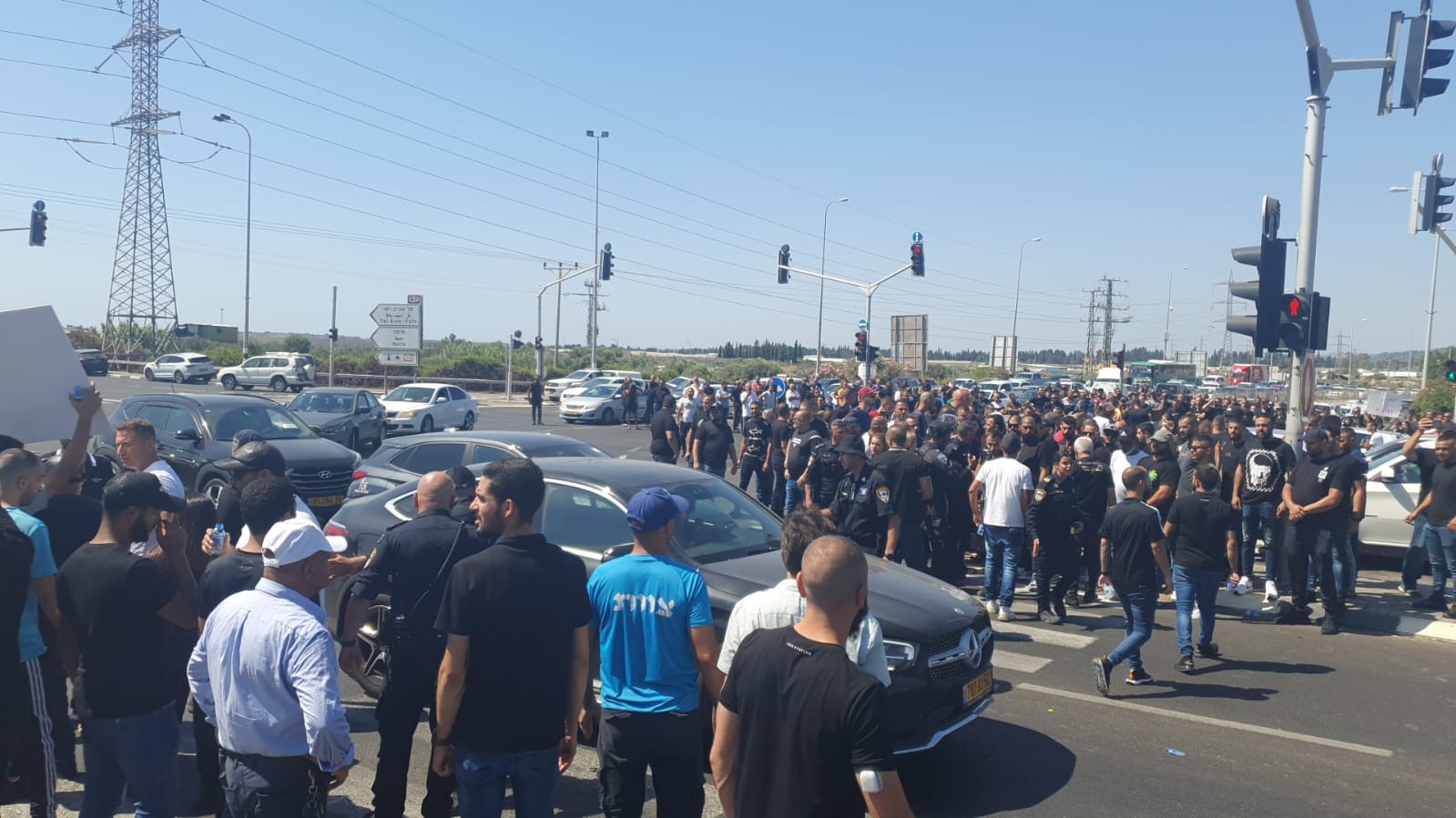 יצאו לרחובות: תושבי פורדיס הפגינו נגד האלימות במגזר הערבי