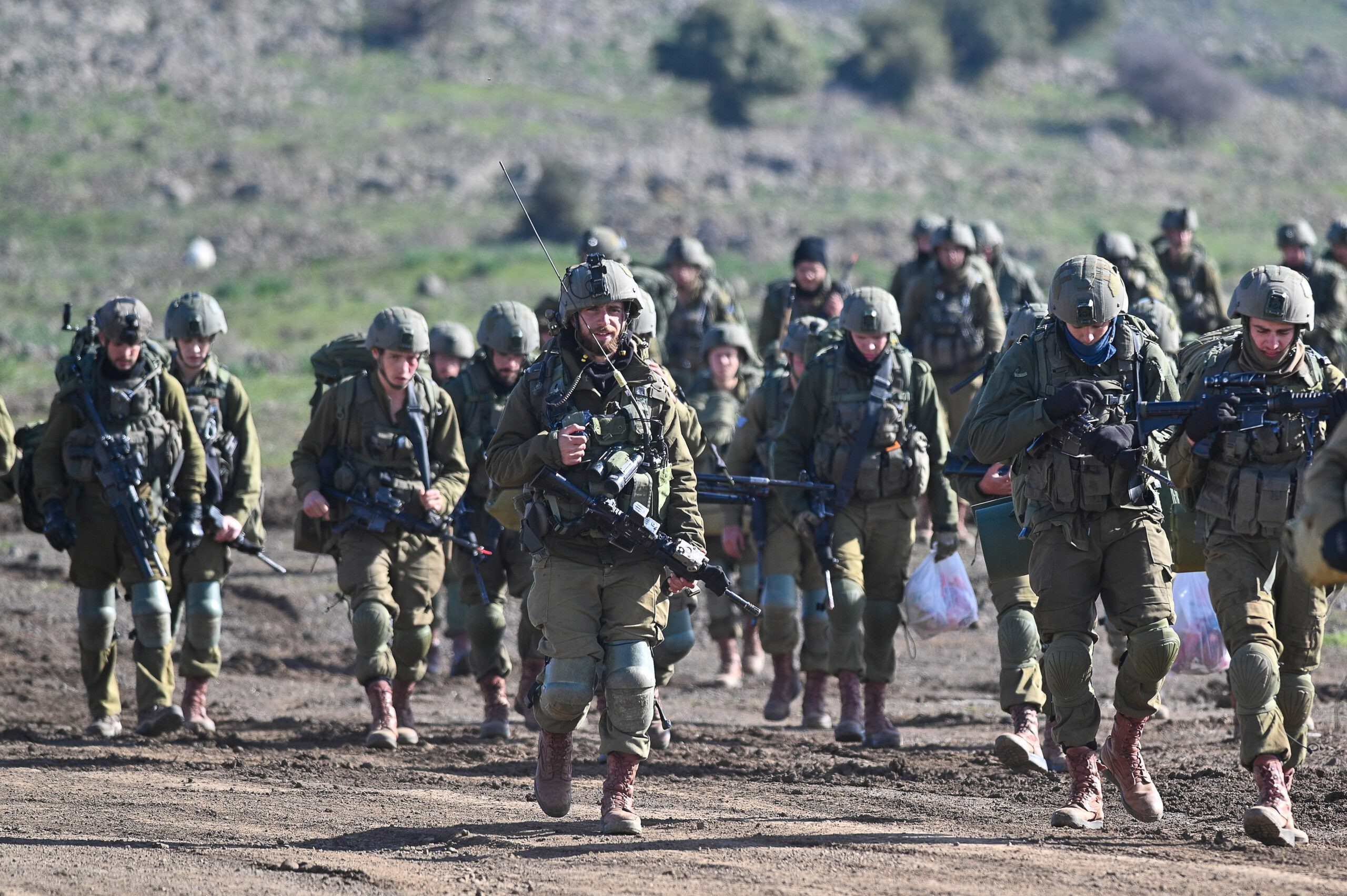 לוחמי חטיבת הצנחנים | צילום: מיכאל גלעדי, פלאש 90
