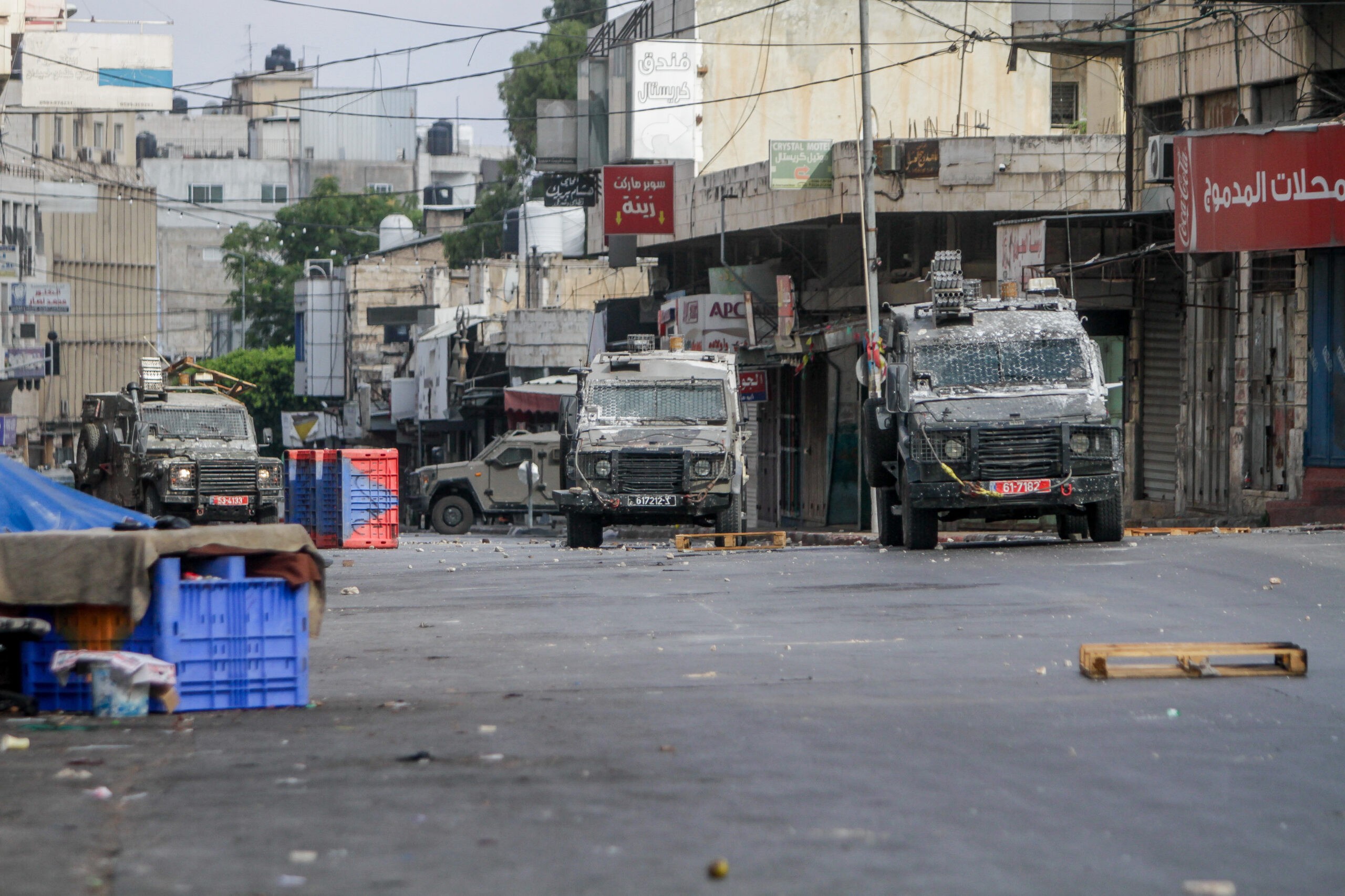 כחות צה"ל בפעילות בעיר שכם, ארכיון | צילום: נאסר אשתייה, פלאש 90