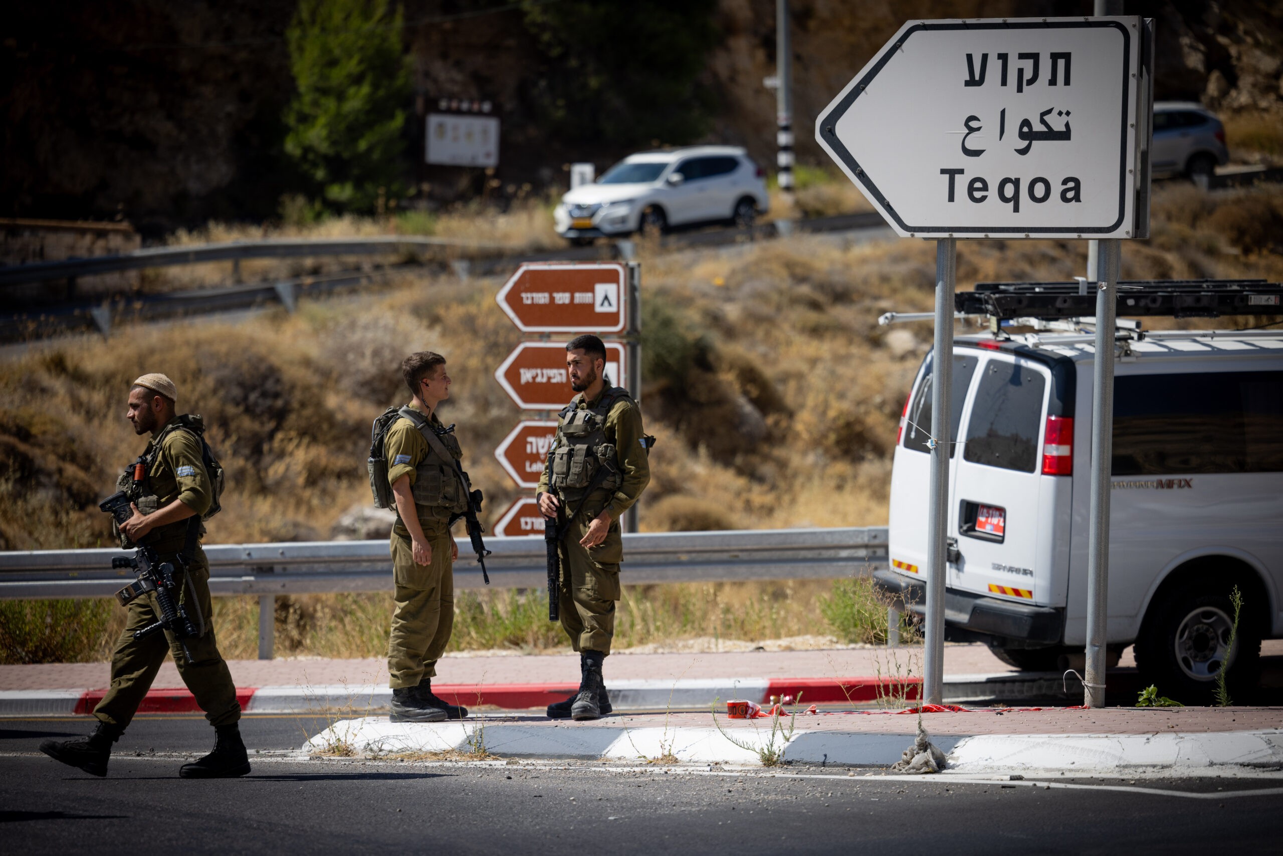 ההתרעות התממשו: ירי התבצע לעבר רכבו הממוגן של מח"ט עציון