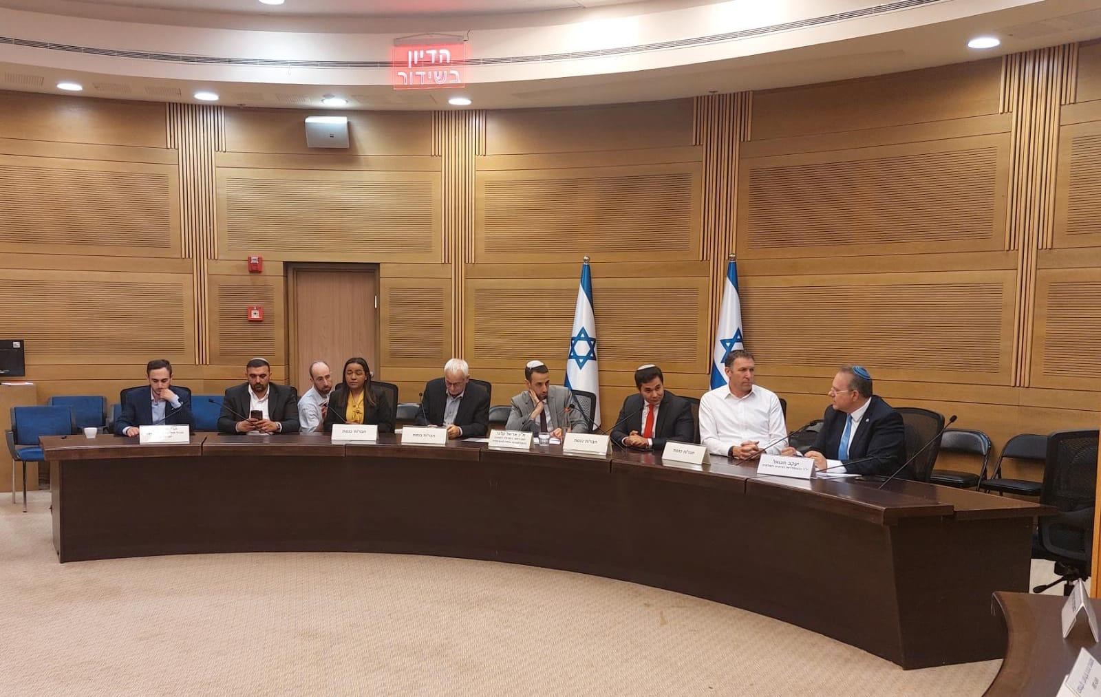 הדיון המיוחד בכנסת להנצחת יהודים בגולה שנרצחו על רקע אנטישמי | צילום: דוברות
