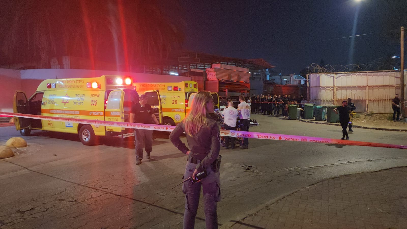 שני גברים נפצעו באורח קשה באירוע ירי בלוד; הרקע פלילי