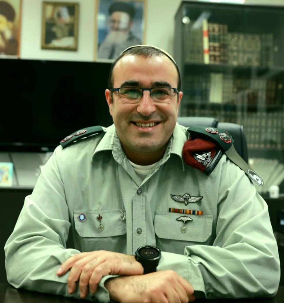 סא״ל הרב דוד חיימוב רב פד״ם | קרדיט: באדיבותו