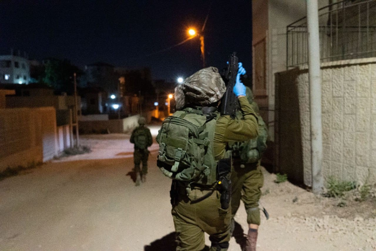לוחמינו עצרו תשעה מחבלים ביו"ש והחרימו אמל"ח לא חוקי