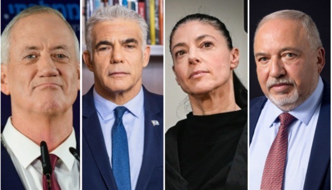 ראשי האופוזיציה.  צילום: יוסי אלוני, אבשלום ששוני, הדס פרוש פלאש 90