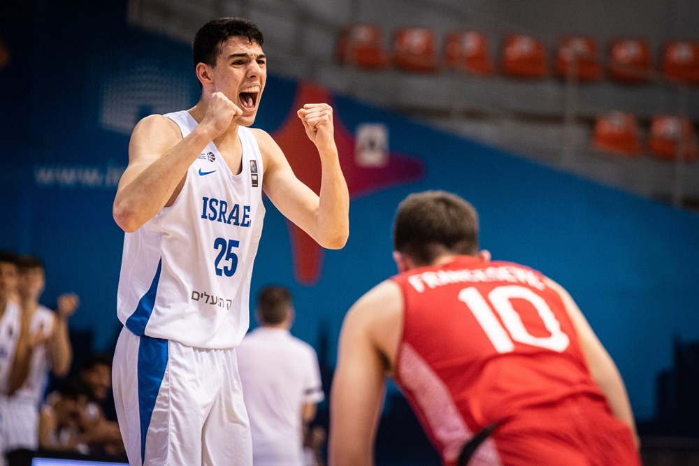 נבחרת הנוער של ישראל. צילום: FIBA