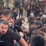 דם, דגלי פלסטין ומהומות בין המשטרה לאוהדי בית"ר ביוון | תיעוד