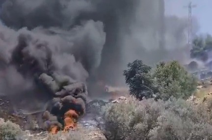 זה מספר שעות: פורעים ערבים מבצעים הצתות מכוונות סביב ישוביי יו"ש