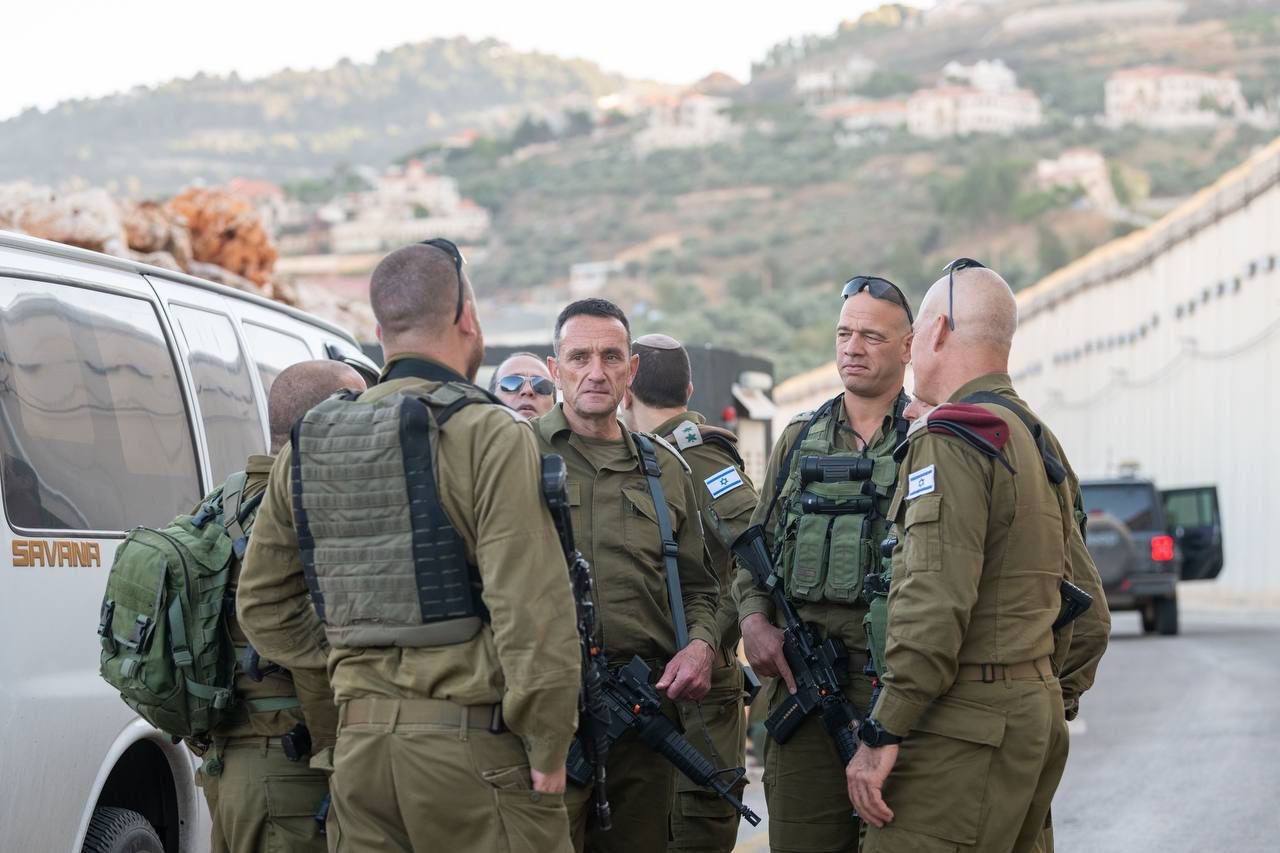 על רקע המתיחות הביטחונית: הרמטכ"ל סייר בגבול הצפון