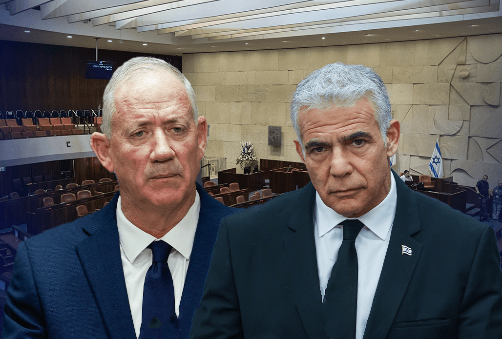 רה"מ ללפיד וגנץ: כנסו לממשלה כשרים ללא תיק עם חברות בקבינט