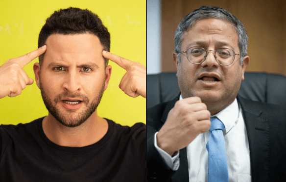 השר לביטחון לאומי איתמר בן גביר; קרדיט: יונתן זינדל פלאש 90 | גיא הוכמן; קרדיט: ללא