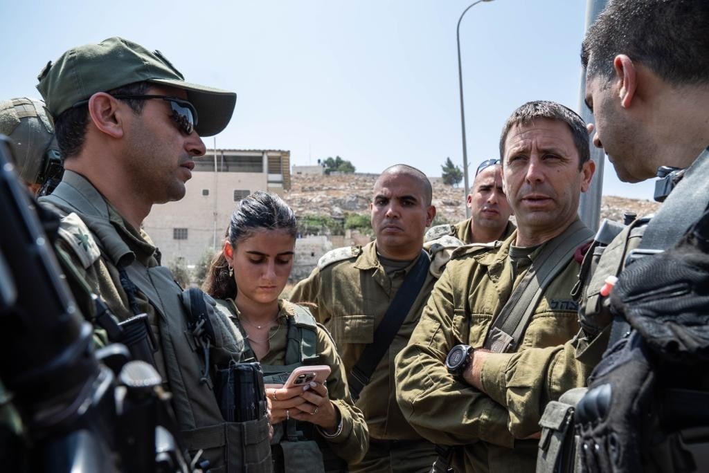 כוחות צה"ל בזירת הפיגוע | צילום: דובר צה"ל