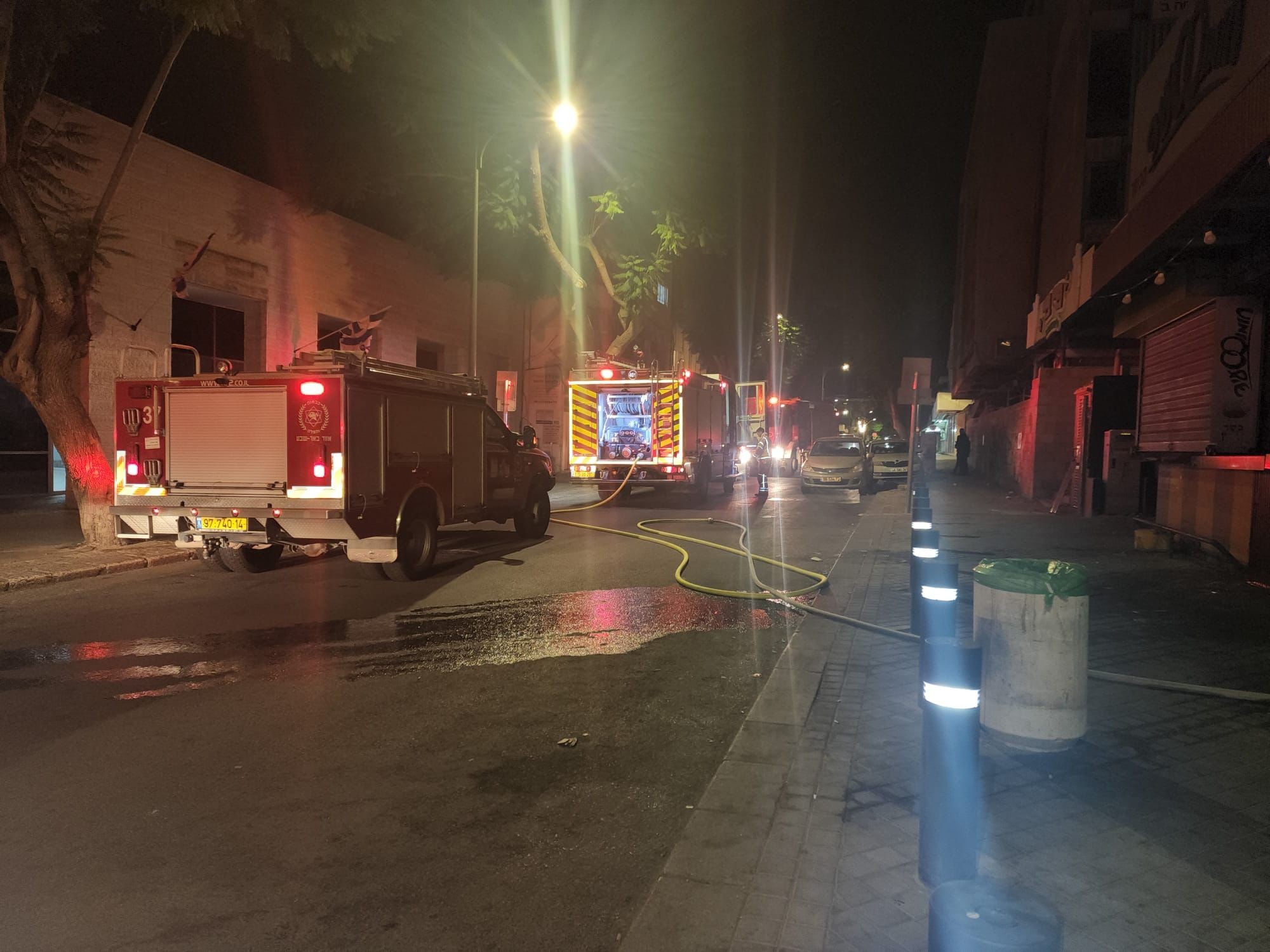 תקלה או הצתה מכוונת? מסעדה עלתה באש בבאר שבע