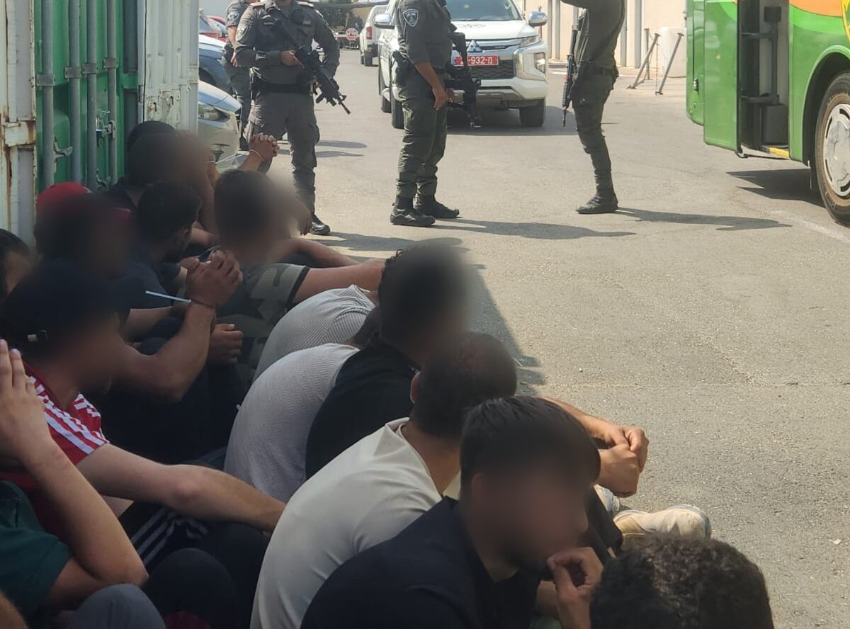 בהוראת מפקד מג"ב: 567 שב"חים נעצרו בשבועיים האחרונים 