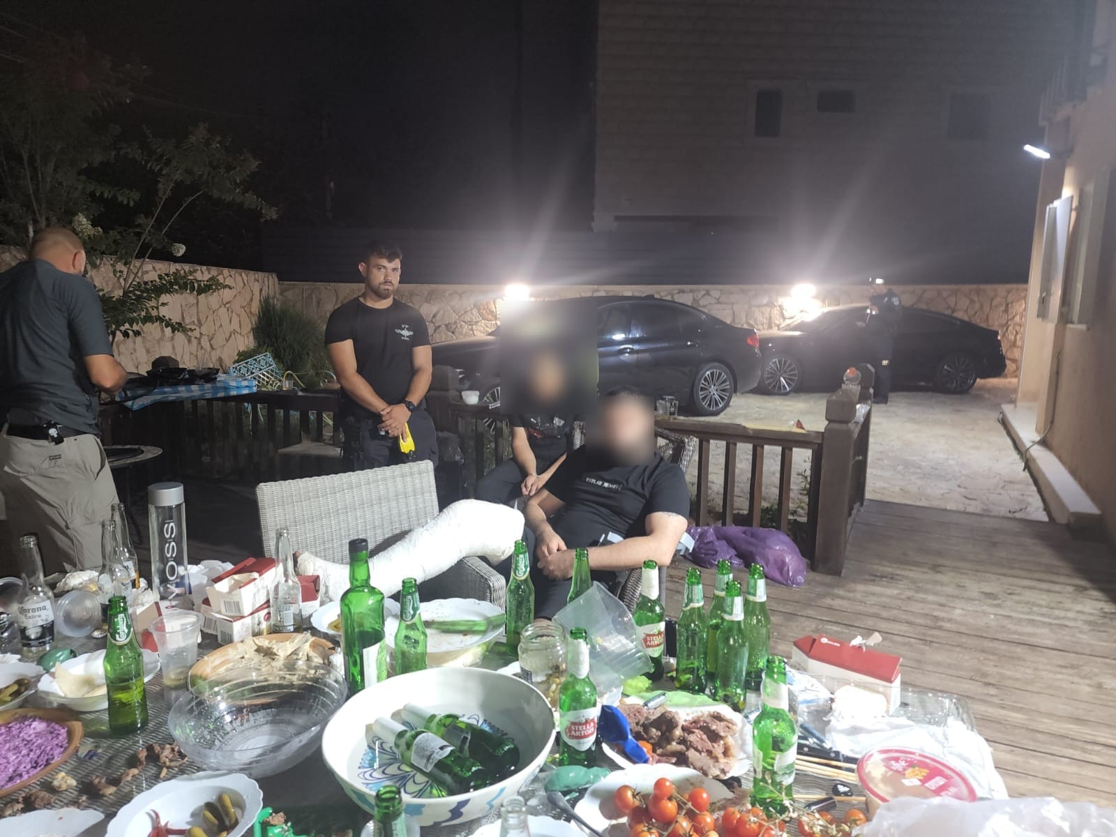 מסיבת רווקים קטלנית. דוברות המשטרה