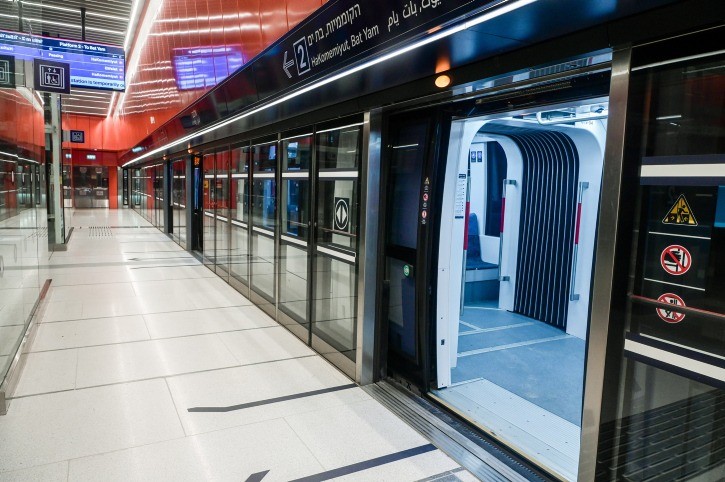 חפץ חשוד אותר ברכבת הקלה בת"א, תחנת אליפלט פונתה
