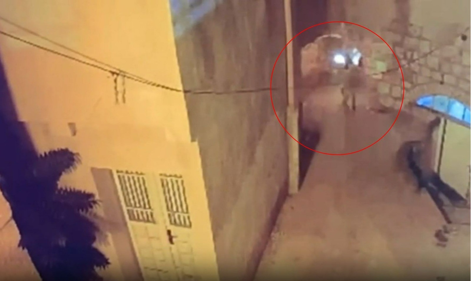 תיעוד מתוך מצלמות האבטחה | קרדיט צילום: דוברות המשטרה